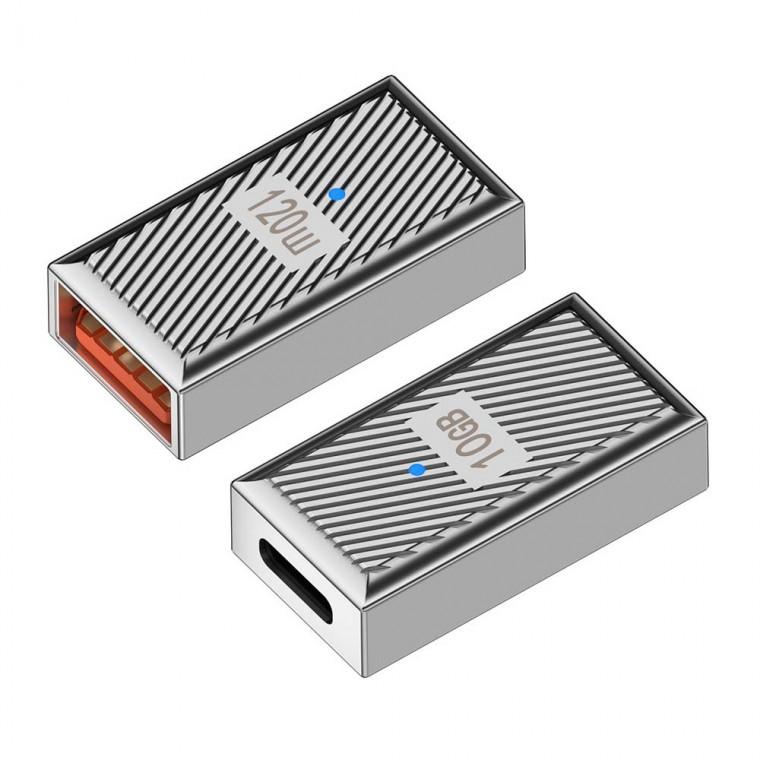 USB C TYPE PD변환젠더 10Gbps 120W 6A 고속전송