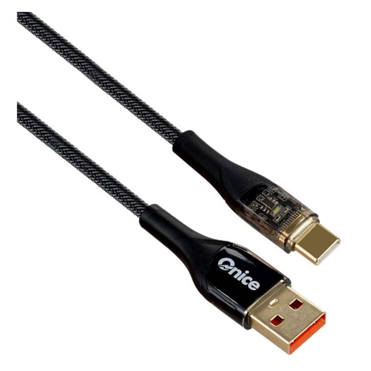 USB C타입 A타입 고속충전 케이블 블랙 1M 3A 데이터전송