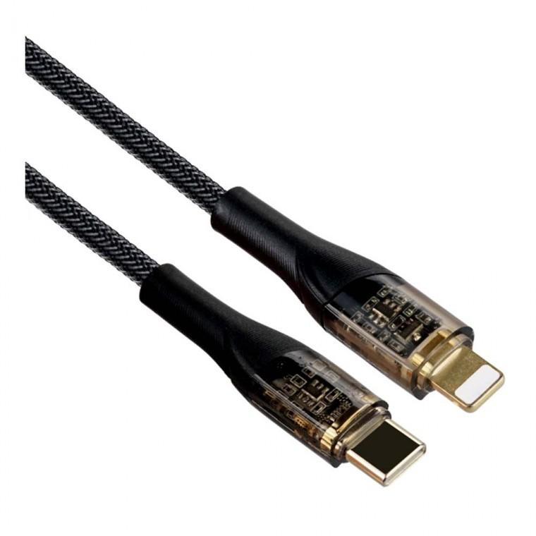 USB 3.1 TYPE C iOS핀 케이블 고속충전 블랙 1M PD 30W 데이터전송