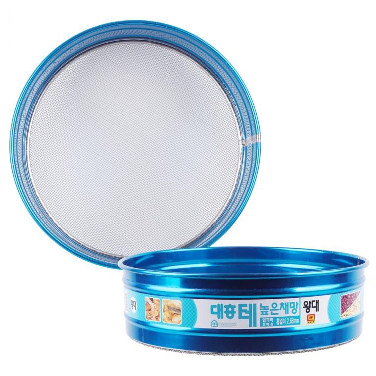 디디샵 국산 얼기미 8메쉬 높은테 채망 36cm 왕대 (357532)
