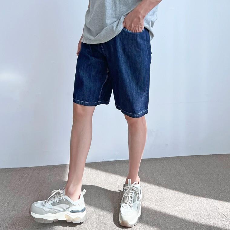 남자 린넨 청 반바지 남성바지 남자바지 데일리