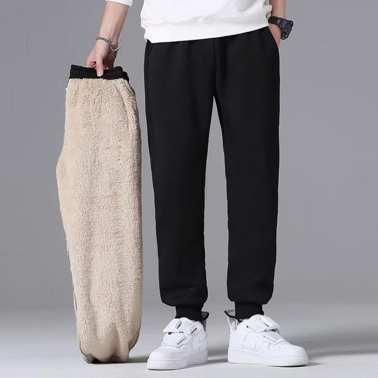 안감양털 남자 조거팬츠 남성 바지