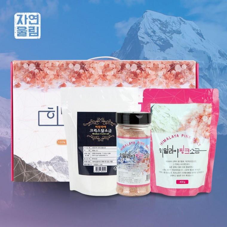 자연울림 핑크소금 선물세트 A
