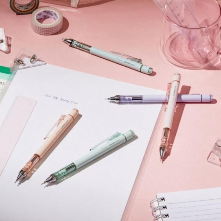 깔끔 파스텔컬러 학생 샤프 고급 수능샤프 선물 0.5mm