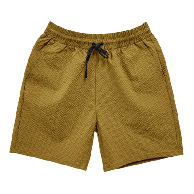 여성 엠보싱 밴딩 반바지