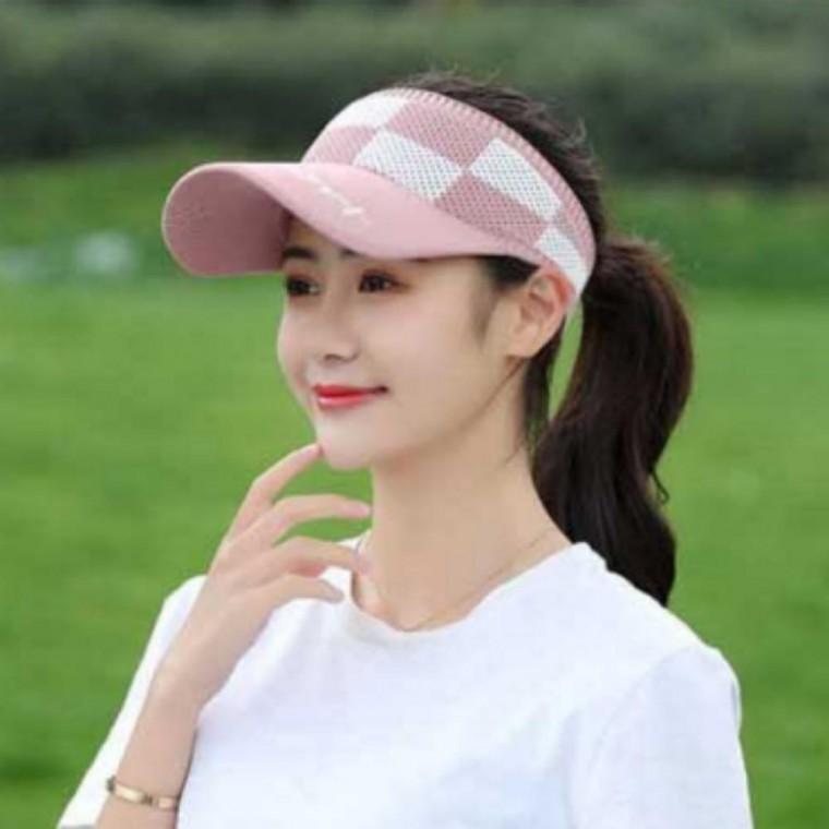 남녀공용 커플 골프 챙모자 썬캡 선바이저 모자