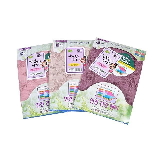 흡수성 건조기능 청결 부인용 인견 요실금 건강팬티
