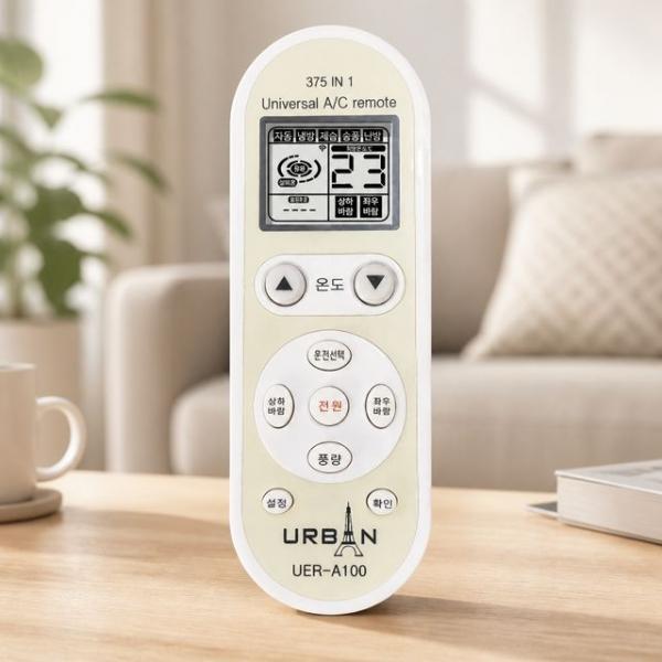 A100 에어컨 통합 리모콘 하우젠 블루윈 호환 블루 색상