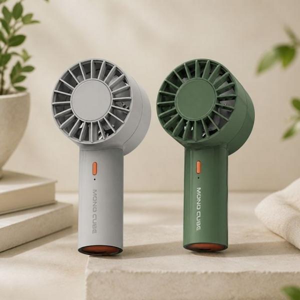 모노큐브25 TS-2SHFAN-D 그린 휴대용 미니 써큘레이터 핸디선풍기
