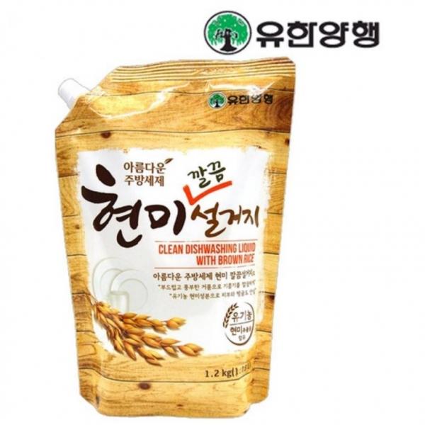 MY 유한양행 현미설거지 세탁용품 주방세제 빨래 액상세제 비누