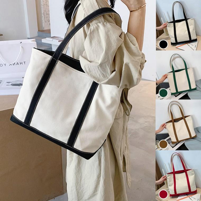 에코백 데일리 보부상 숄더 캔버스 가방 데일리백