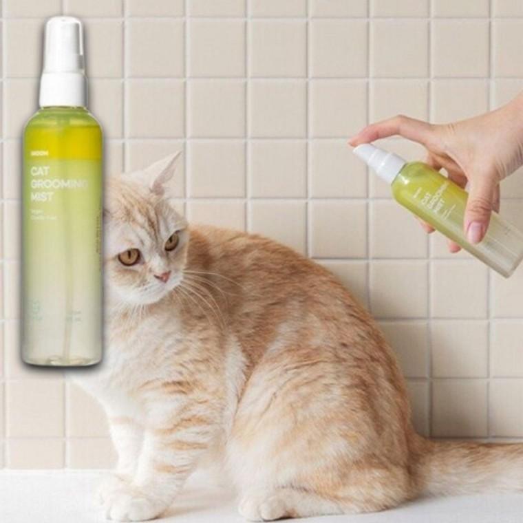 120ml 미스트 그루밍 고양이 보습 털관리 1P 세정