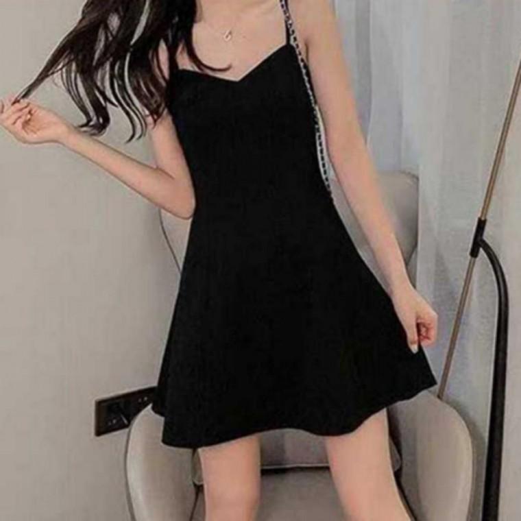 여름 휴양지 바캉스 민소매 나시 뷔스티에 원피스