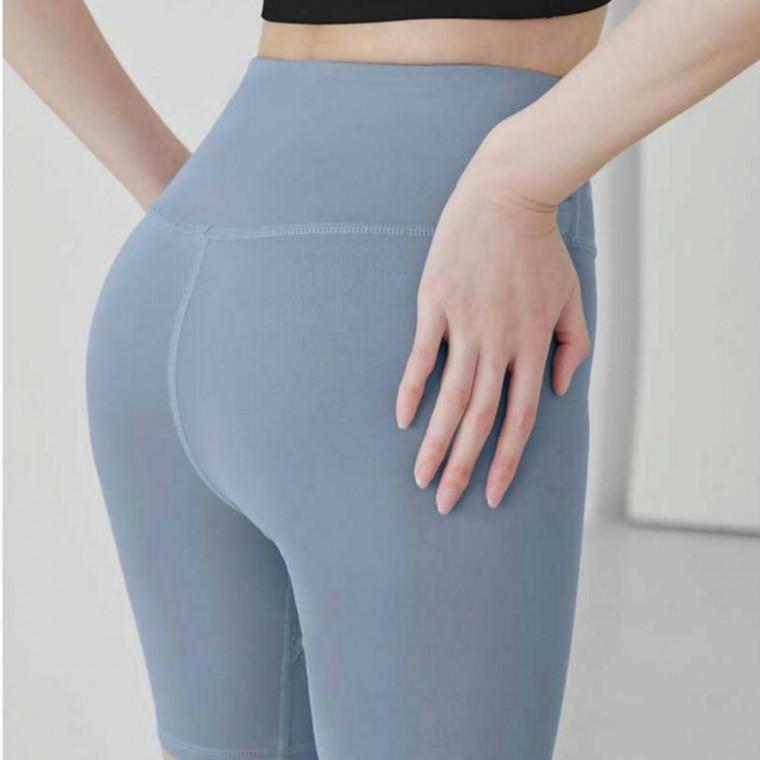 여성 러닝 필라테스 헬스 숏 레깅스 요가 타이즈