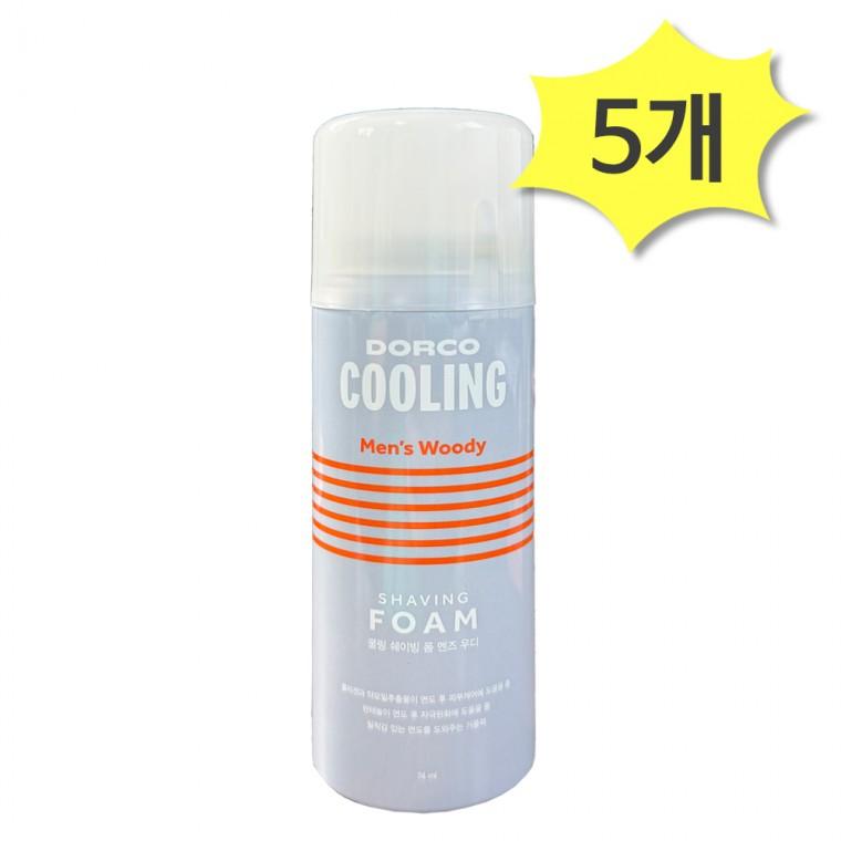 도루코 페이스 쉐이빙폼 74ml x 5개 면도거품
