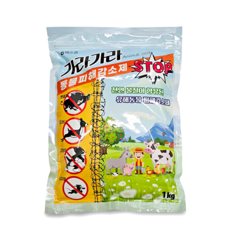 VBS 가라가라 1kg (5개 1박스) 동물피해감소제