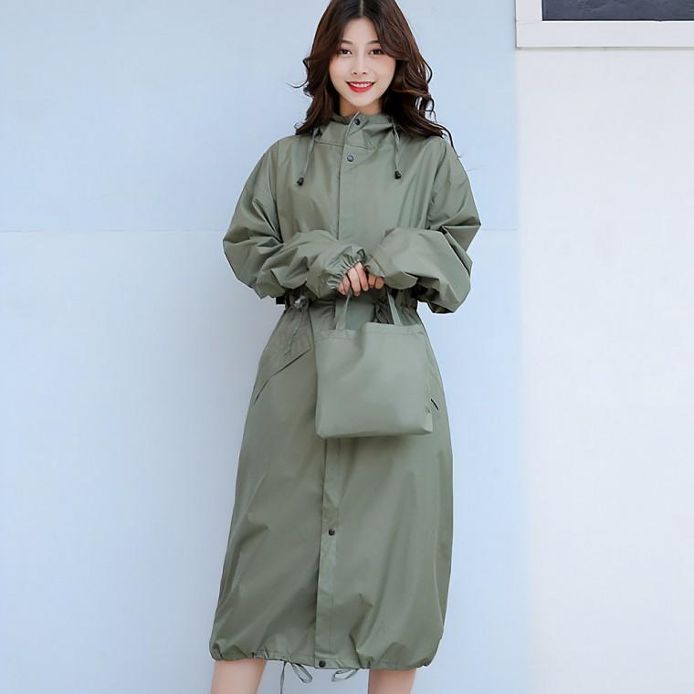 트렌드 남녀공용 바람막이 레인코트(L) (그린) 우비
