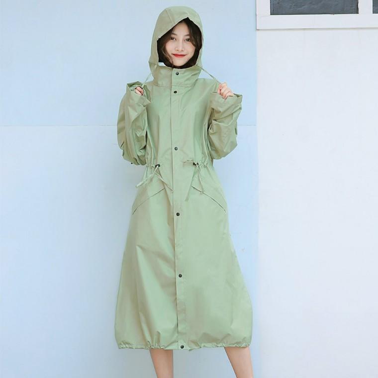 트렌드 남녀공용 바람막이 레인코트(XL) (민트) 비옷