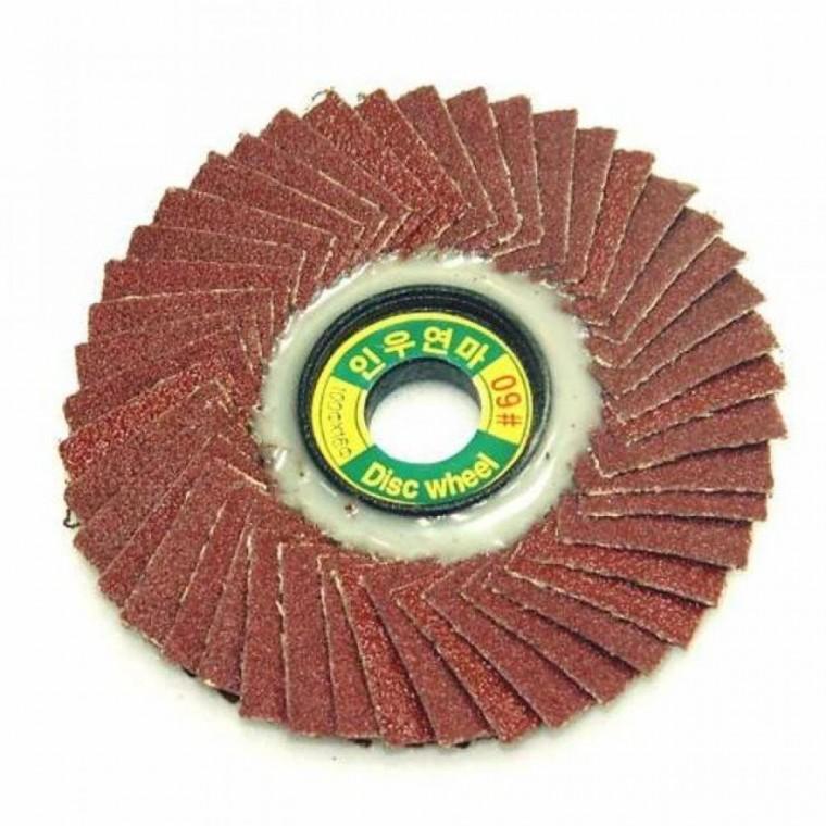 연마휠페이퍼 25장 180mm 소모품 자재 부품 파츠