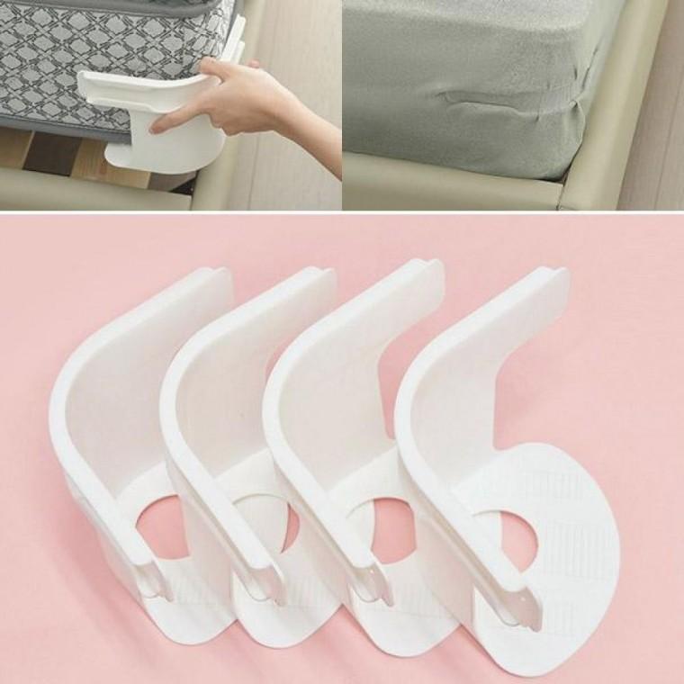 침대시트 고정 클립 4p 매트리스 시트 고정