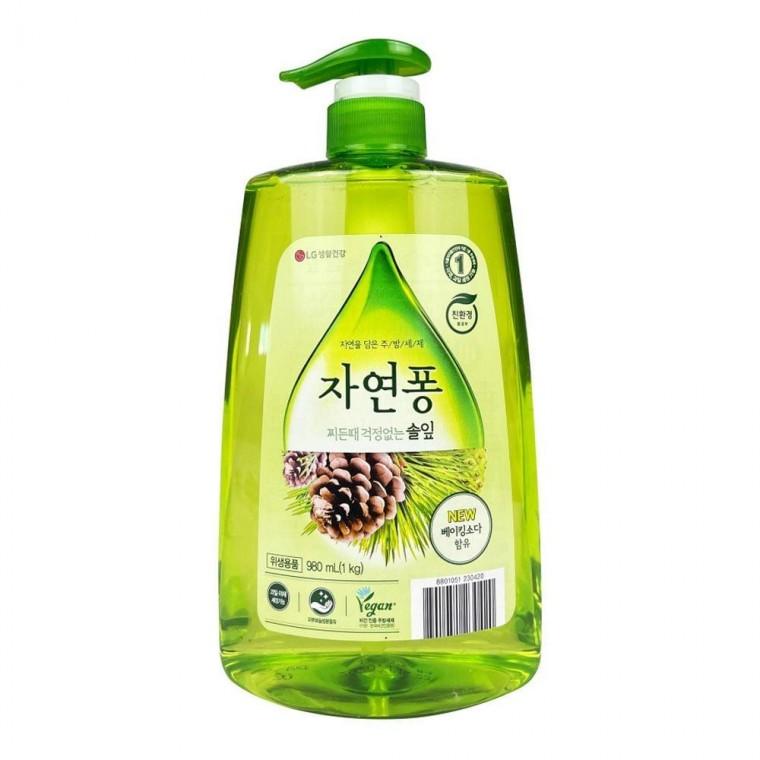 자연퐁 찌든때 걱정없는 솔잎 1kg 주방세제