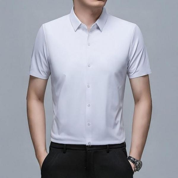 여름남방 여름 남방 캐주얼 반소매 남자반팔셔츠 버튼 반팔와이셔츠 셔츠 와이셔츠 카라 남자