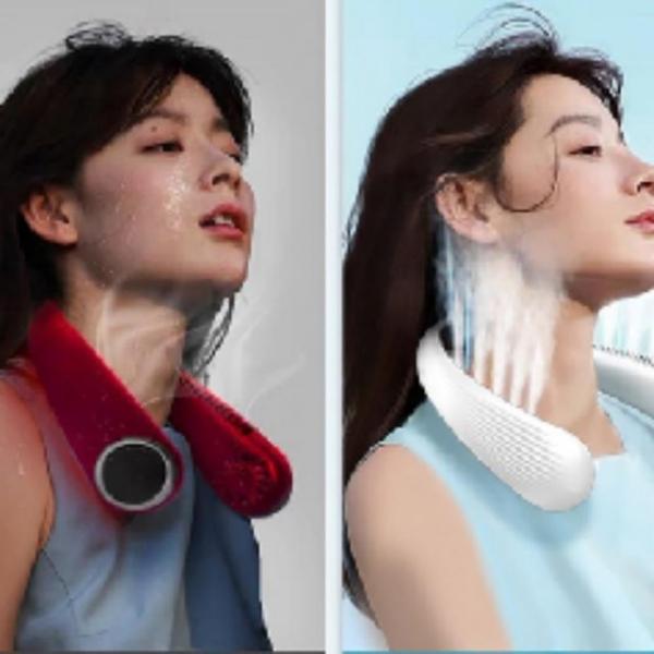 휴대용선풍기 접이식 쿨목토시 넥쿨러 선풍기 휴대용 손 목걸이선풍기 목풍기 핸드 목걸이