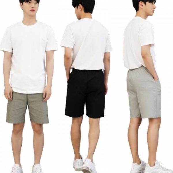 여름바지 린넨바지 밴딩팬츠 남성바지 면바지 빅사이즈 남성여름바지 린넨 남성반바지 여름
