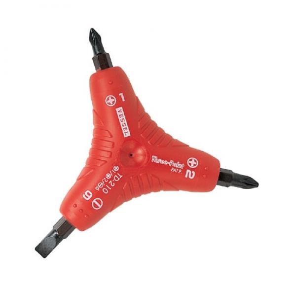 베셀 3포인트드라이버 TD-210 (1PCS) (2630911)