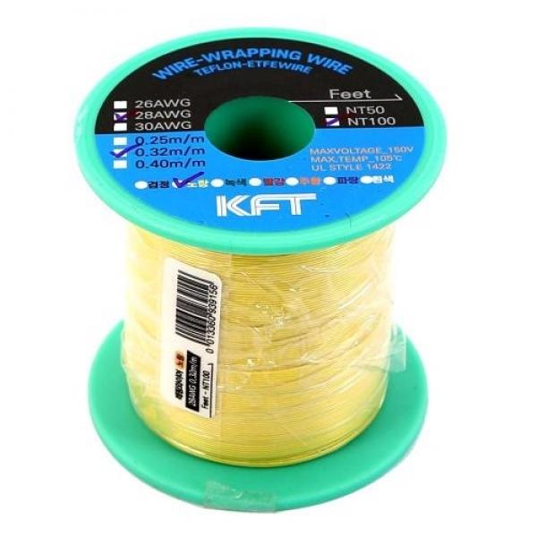 세신 래핑와이어 SB-28AWG(100M) 노랑