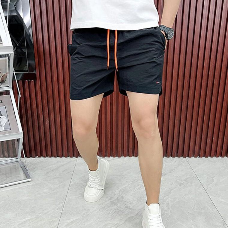 남성 3부 트임 비치 반바지