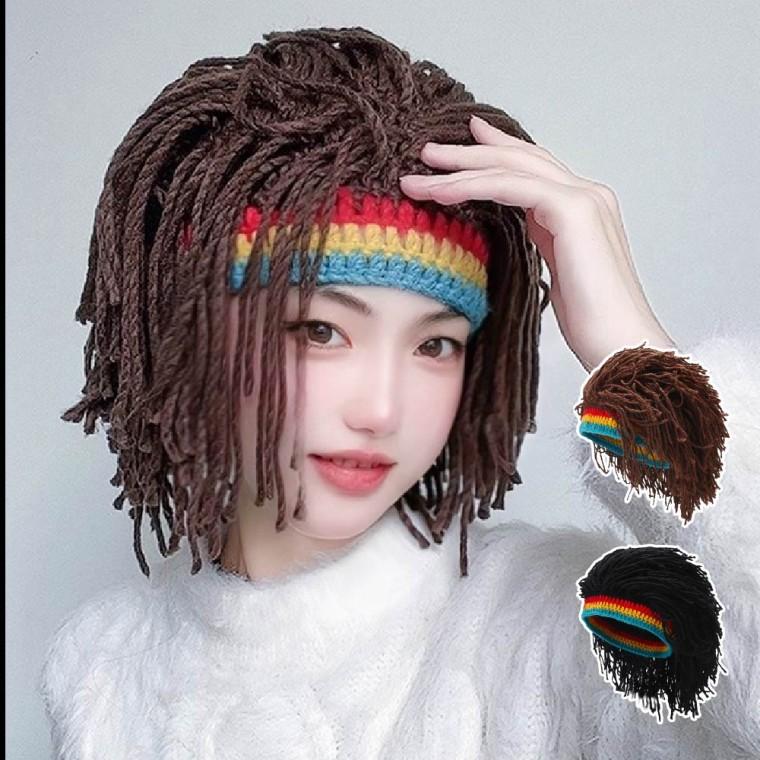 레게 머리 가발 파티용 뽀글이 코스프레 분장 자메이카 헤어장식