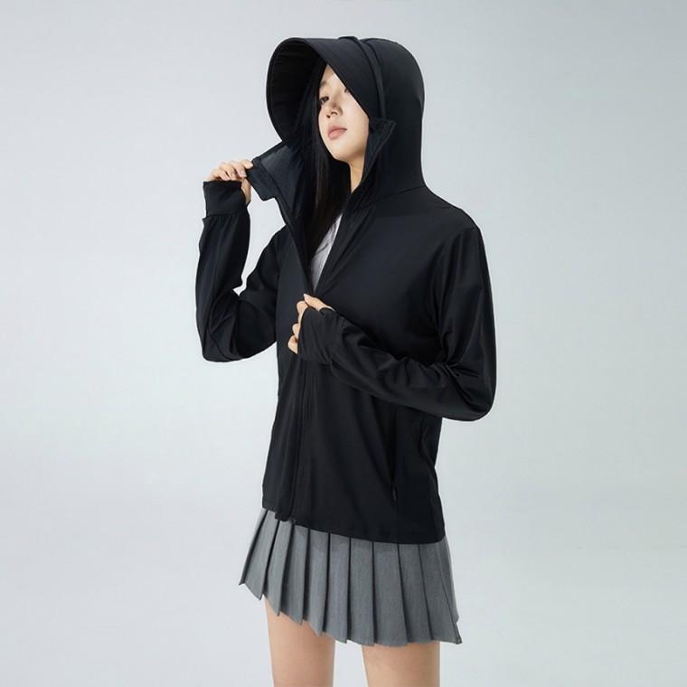 클라빈 자외선차단 커플룩 아웃도어(여) 바람막이점퍼 백패킹 초경량 등산복 트레이닝 트레킹복 단체행사복