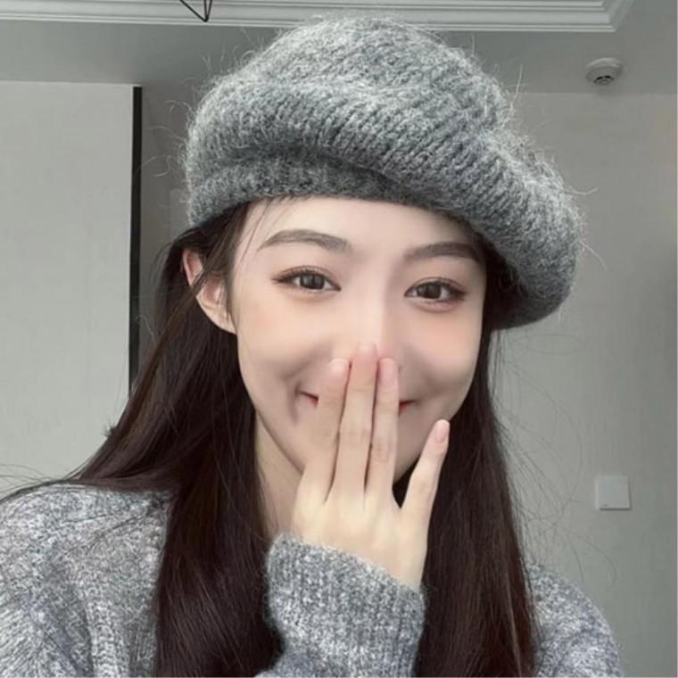 유니크한아이템 여성용 무난한 따뜻한 니트베레모 캐주얼헌팅캡 겨울빵모자