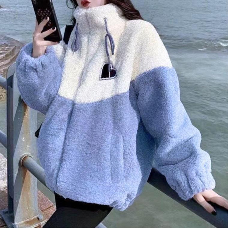 베이직코디 아우터 외투 후리스자켓 나들이 겨울 20대 여성 40대여성