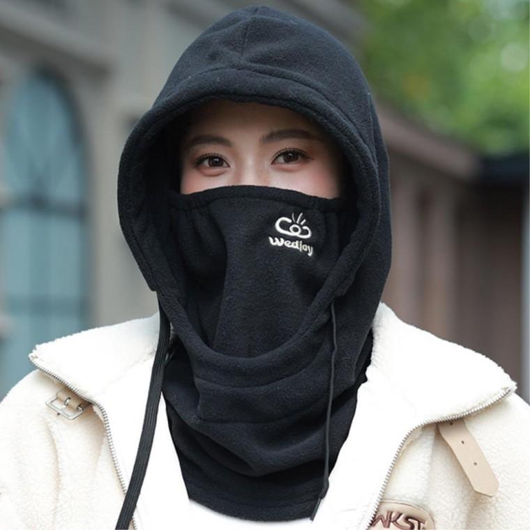 바라클라바 자전거마스크 낚시마스크 두툼한 스키장넥워머 후드 후드넥워머