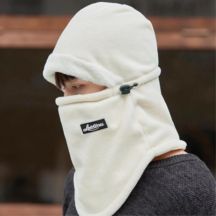 후드워머 두꺼운 바라클라바 편리한 후드형넥워머 스키장 자전거마스크