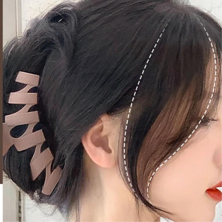 앞머리가발 숱커버 앞머리 볼륨커버가발 사이드뱅 정수리가발 부분가발