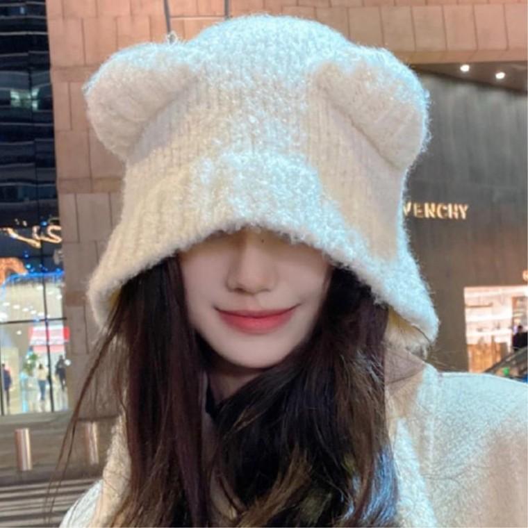 벙거지 고양이귀모자 데일리룩 데일리스타일 여성보넷햇 여성겨울모자