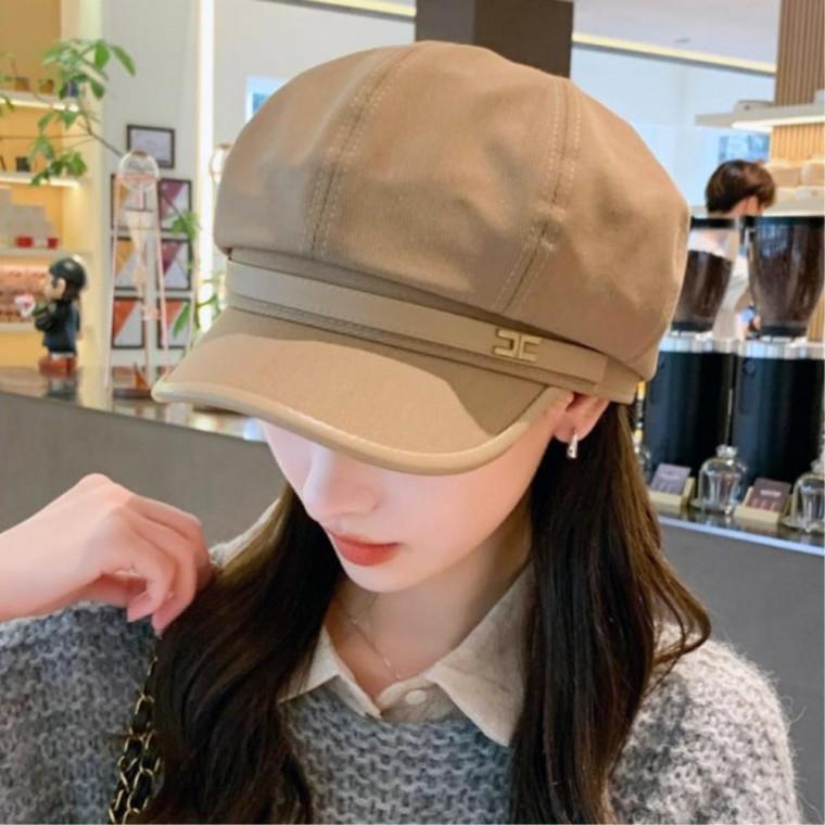 힙한 팔각모 사계절모자 여자헌팅캡 여자겨울모자 뉴스보이캡 팔각모자