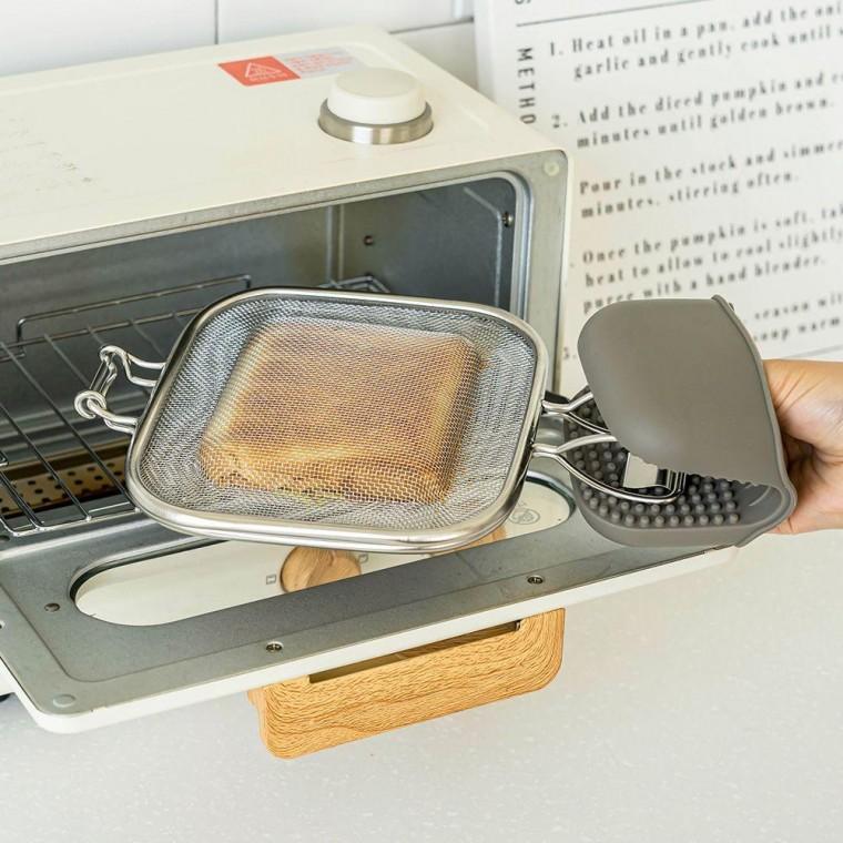 토스트 스텐 샌드위치 에어프라이어 오븐용 그릴망 오븐 그릴 브런치만들기
