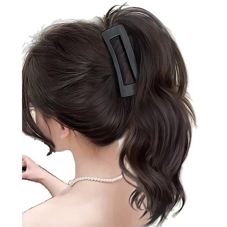 포니테일가발 피스가발 집게핀 웨이브 롱가발 긴머리 헤어피스 긴머리가발
