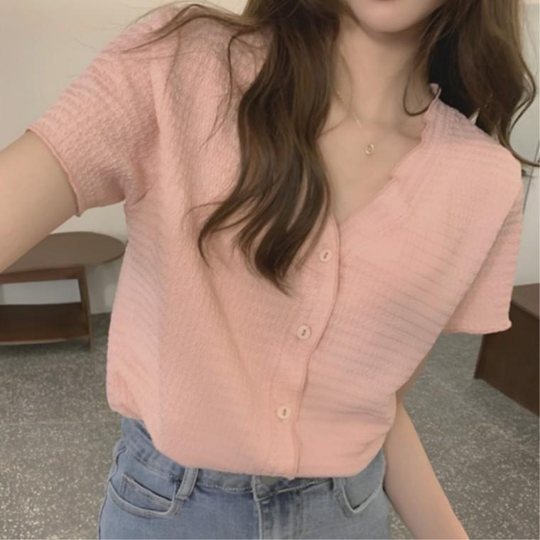 20대여성 반팔가디건 출근룩 데일리룩아이템 단정한스타일 얇은 직장인