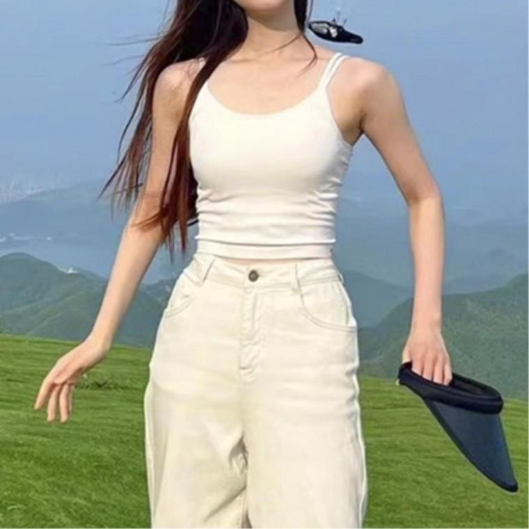 기본 캡내장 브라탑 브라렛 이너나시 스포츠브라탑 요가브라탑 세미크롭