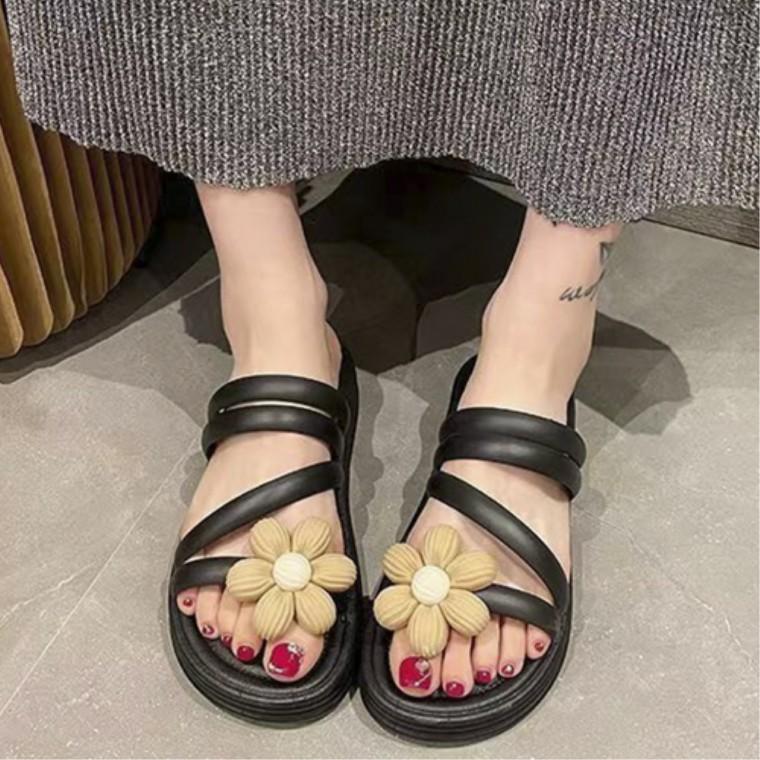 여름슬리퍼 슬리퍼 여름원피스 여성뮬슬리퍼 여성샌달 쿠션화 여행코디