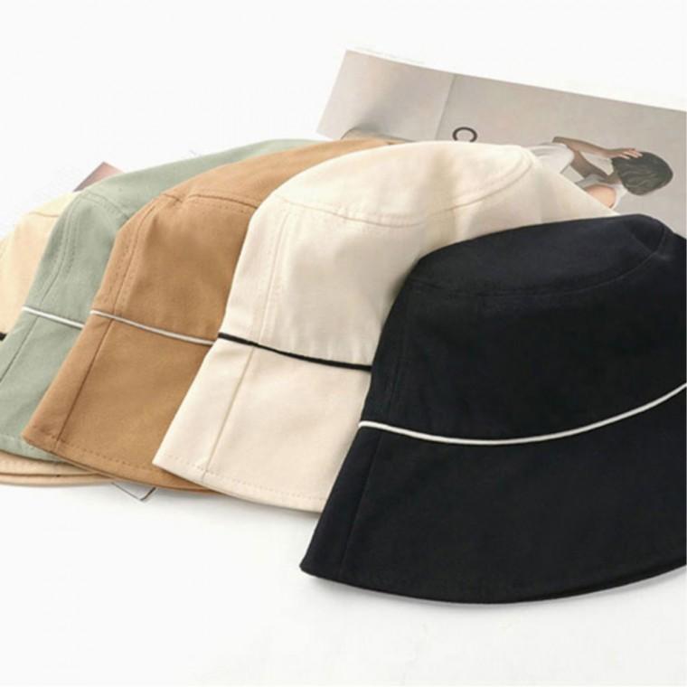 사이즈조절 나들이모자 벙거지햇 버킷햇 20대여성 면벙거지모자 와이드챙