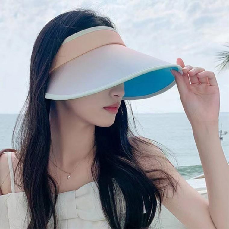 자외선차단썬캡 30대여성 챙넓은 여자썬캡 휴가모자 나들이 여행 썬캡모자