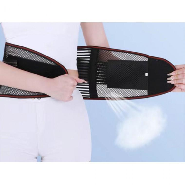 메쉬 허리밴드 헬스용품 벨트 허리지지대 지지대 얇은 복부관리 허리보호대