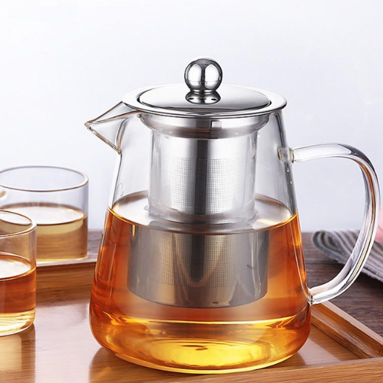 차향기 내열유리 차포트 450ml 다관 티포트