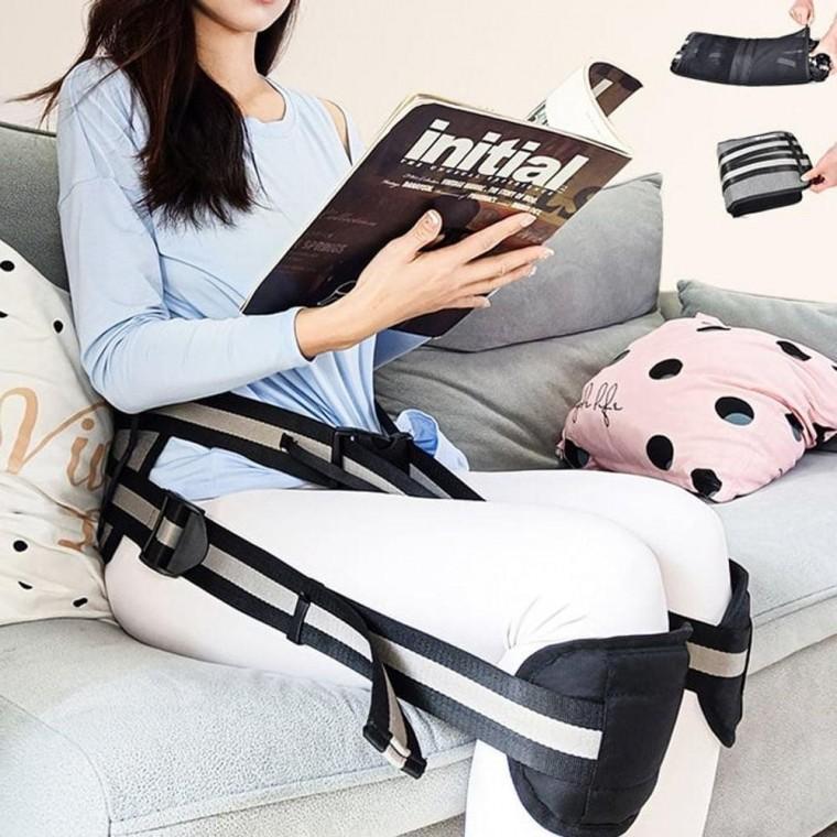 허리 골반밴드 운동 골관절 벨트 사무실 기 직장인 다리 보정 밴드